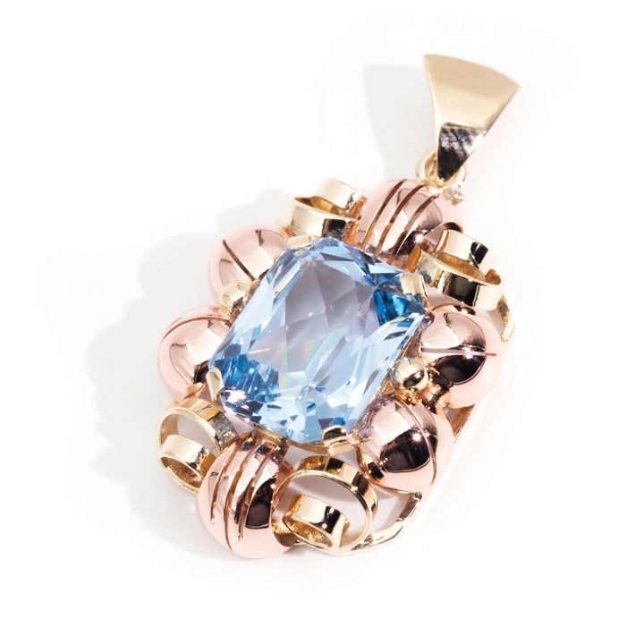 14ct Gold Vintage Pendant
