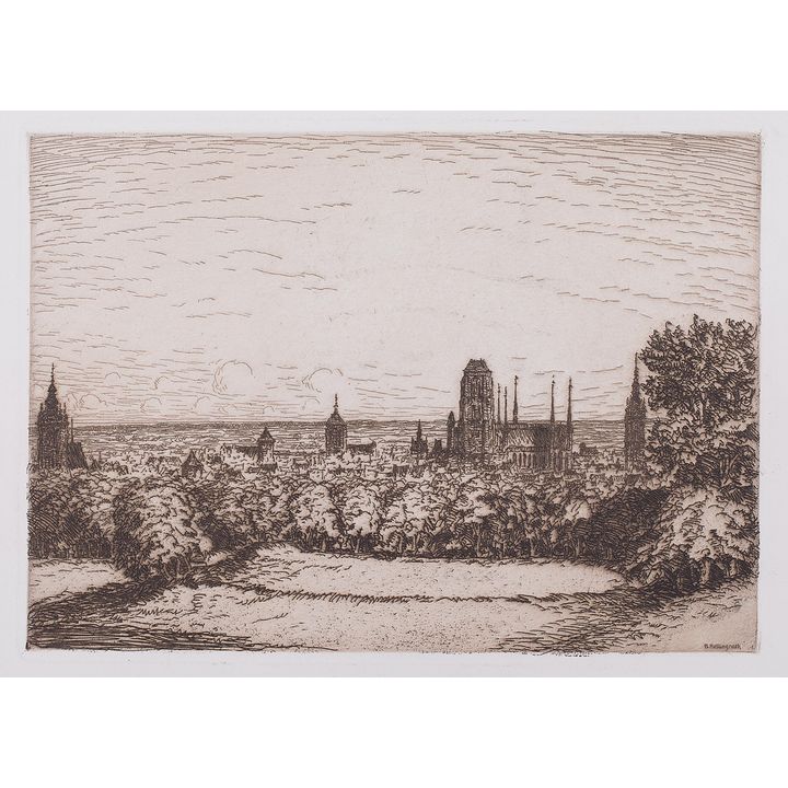 Berthold Hellingrath | Panorama Gdańska