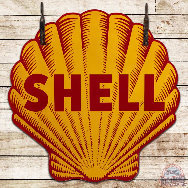 48" Shell "Tiger Stripe" DSP Sign - 8.9 & 8.75