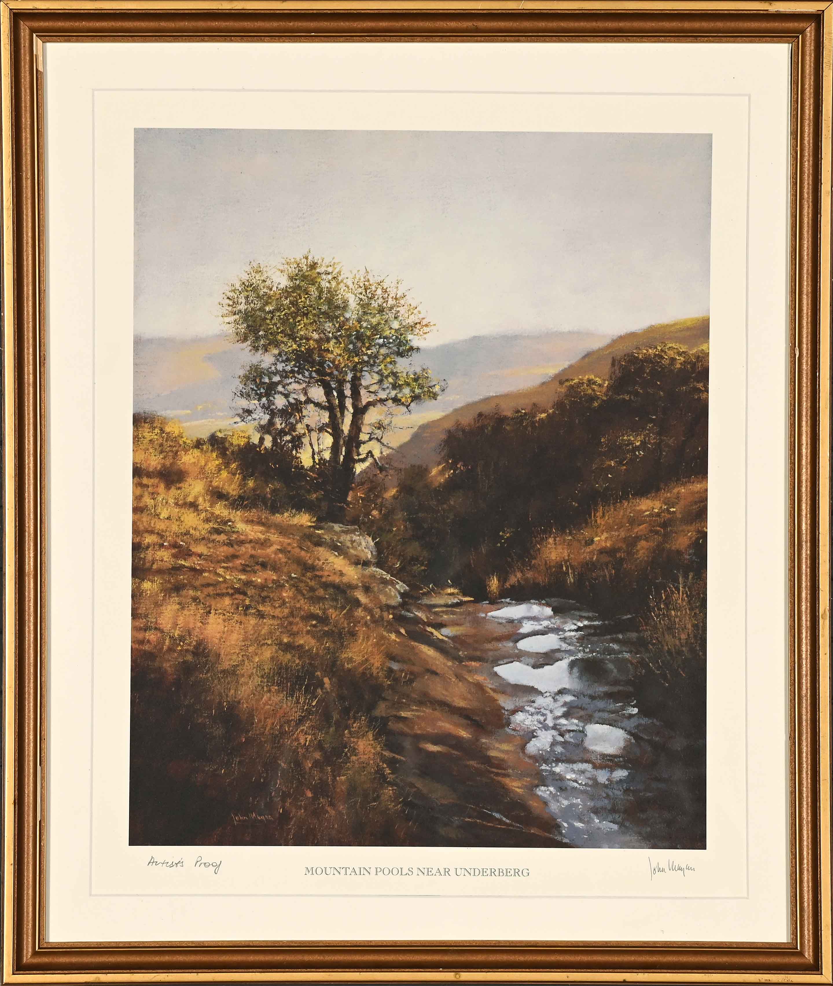 John Meyer (South Africa, 1942 ), Two Works Bushveld Pan, and
