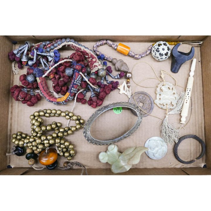 Box Old Asian and Ethnic Jewelry