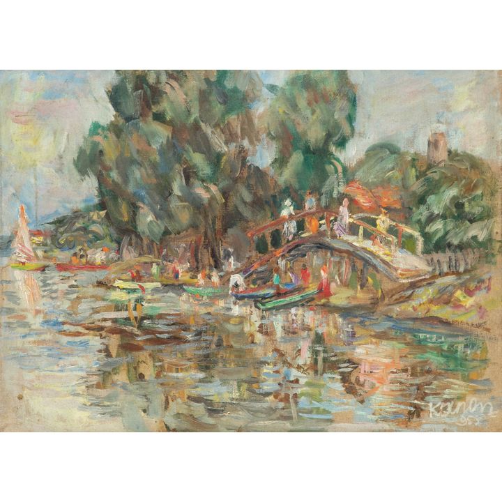 Zenon Kononowicz | Nad wodą, 1955 r.