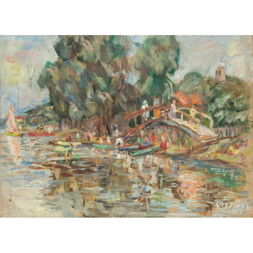 Zenon Kononowicz | Nad wodą, 1955 r.
