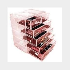 Cosmetic Make-Up Jewellery Acrylic Organizer - 3 Drawer -