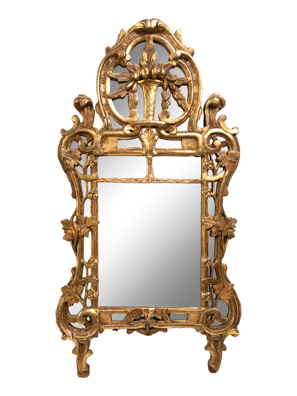 A Régence Style Giltwood Mirror