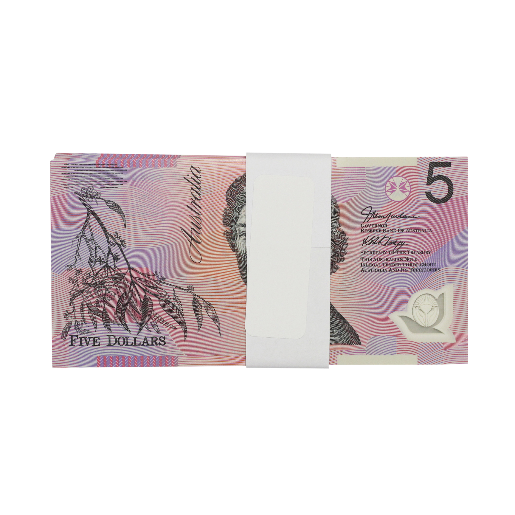 2155. · Bundle, MacFarlane/Henry, Five Dollars,  2006, UNC