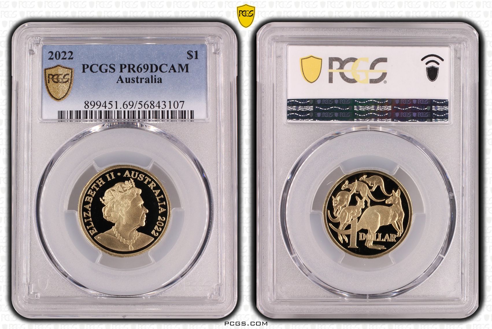 One Dollar, 2022, PR69DCAM