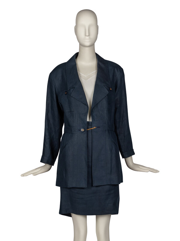 Chanel Linen Ensemble, 1990s
