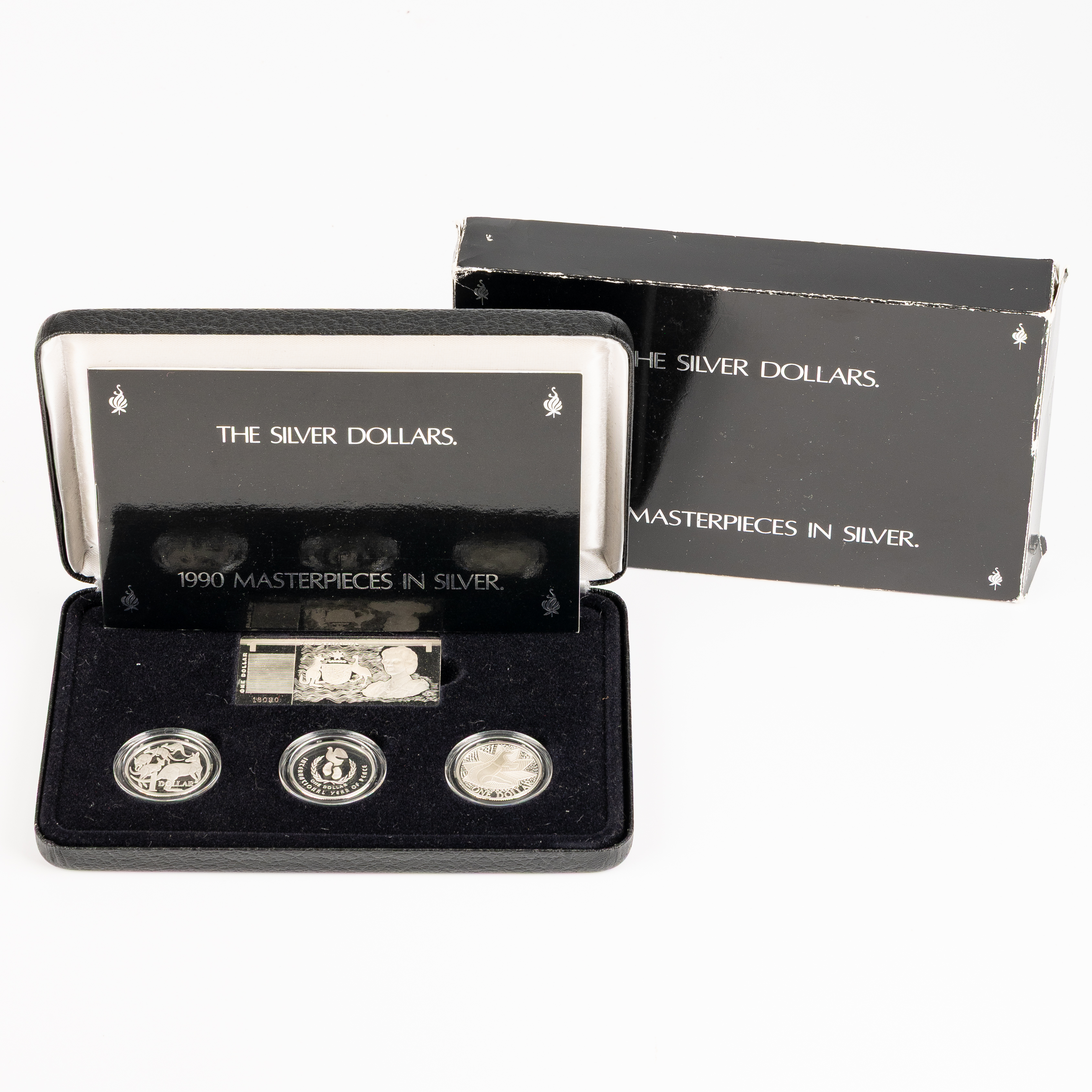 Elizabeth II, RAM - Masterpieces in Silver, The Silver Dollars, One Dollar, 1990, FDC