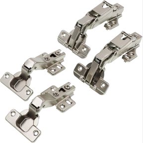 165 DEGREE 1 PAIR + 135 DEGREE 1 PAIR SET DECOBASICS - LASY SUSAN - PIE-CORNER CABINET CORNER CABINET DOOR HINGE HINGES KIT (165 D