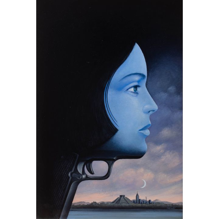 Rafał Olbiński | Detective Stories - Cover, 1998
