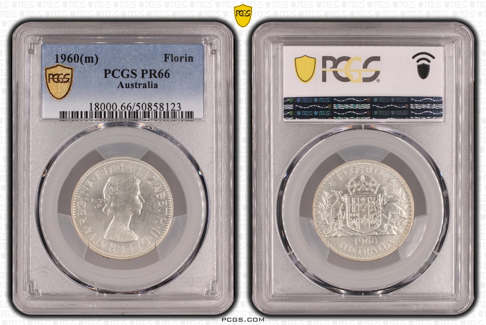 Florin, 1960(m), PCGS PR66