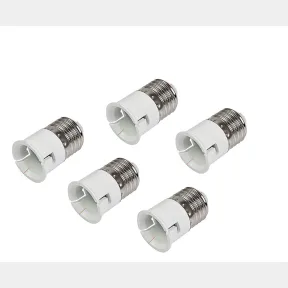 B22 Bayonet to E27 Screw Type Lamp Holder Converter (5 Pack) |