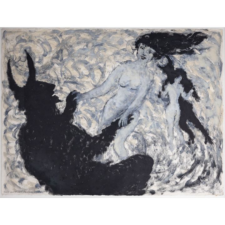 Alexis Hunter 'Artist and Muse (Dancing)'