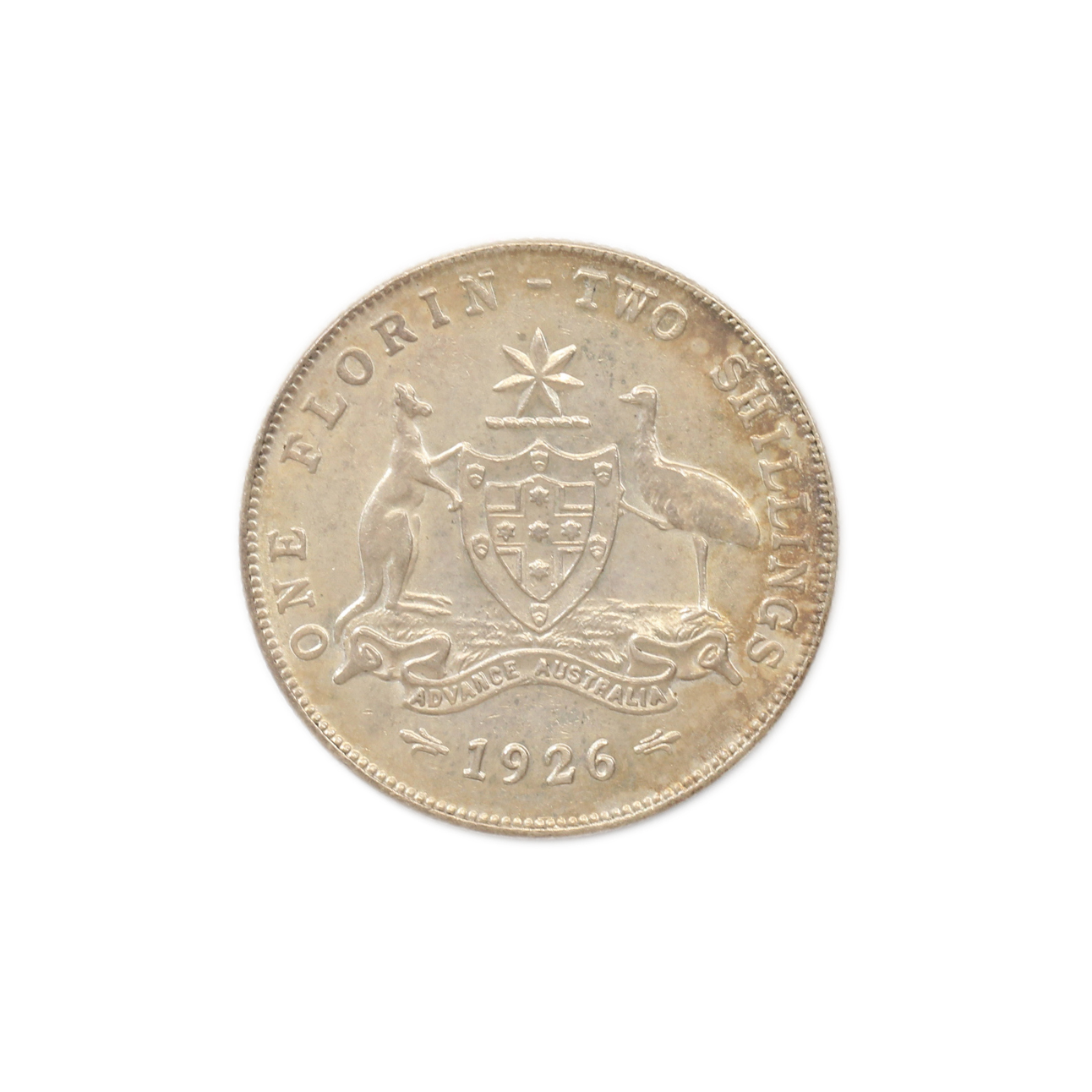 1040. · George IV, Florin, 1926, gEF