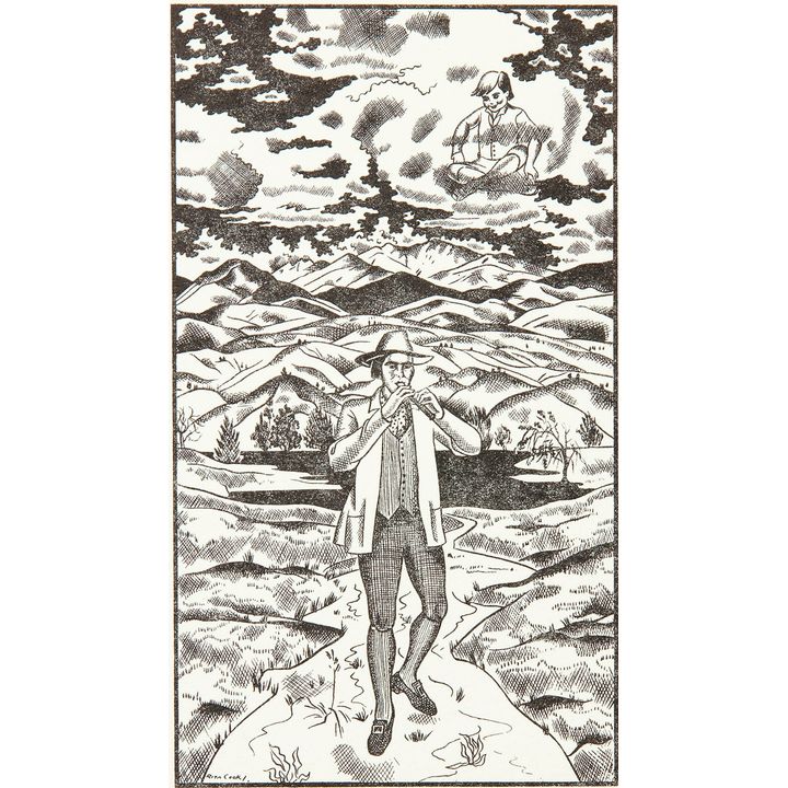 Rita Angus 'Flute Player'