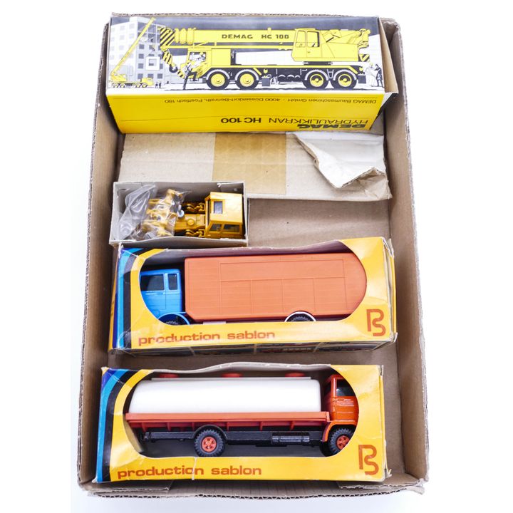 Box German NZG & Sablon Models in Boxes