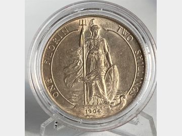 RARE 1904 EDWARD VII SILVER FLORIN