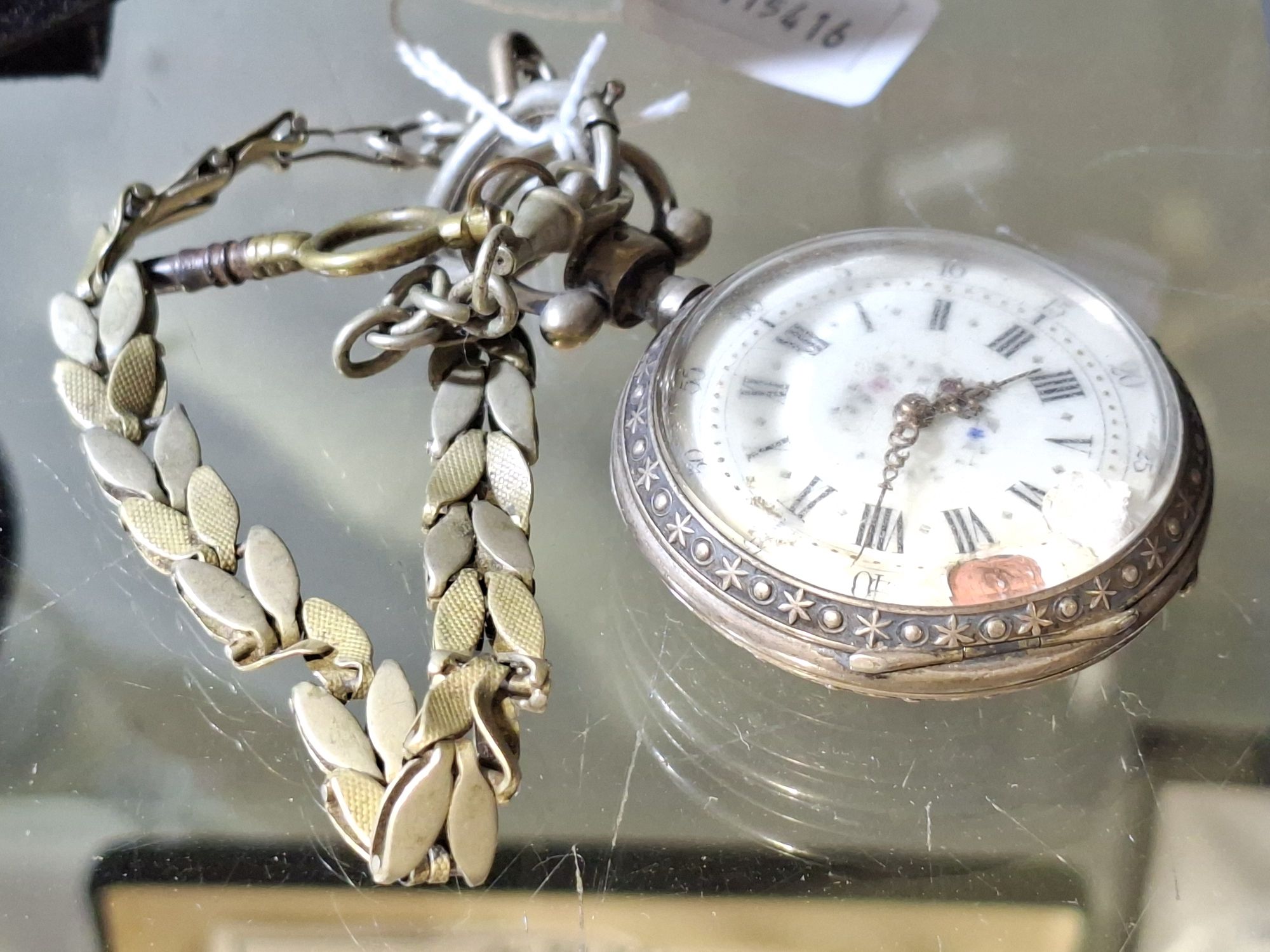 ANTIQUE SILVER POCKET WATCH