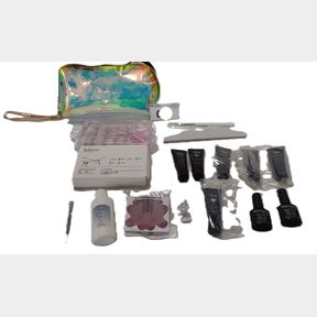 AcrylGel Complete Polygel Kit with Nail Lamp