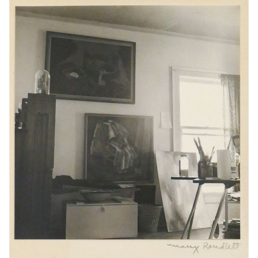 Mary Randlett ''William Cumming's Studio'' (Morris Graves Paintings)