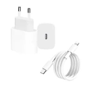 20W PD Fast Charger For iPhone with USB C to Lightning Cable | USED / DIRTY / CABLE DEFECTIVE