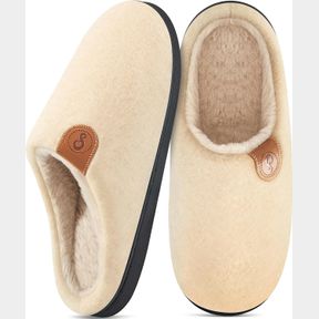 ABLANCZOOM HOUSE SLIPPERS FOR WOMEN MEN: UNISEX COMFY MEMORY FOAM SLIPPERS WITH FUZZY LINING ANTI SKID SOLE SLIP ON LIGHTWEIGHT IN