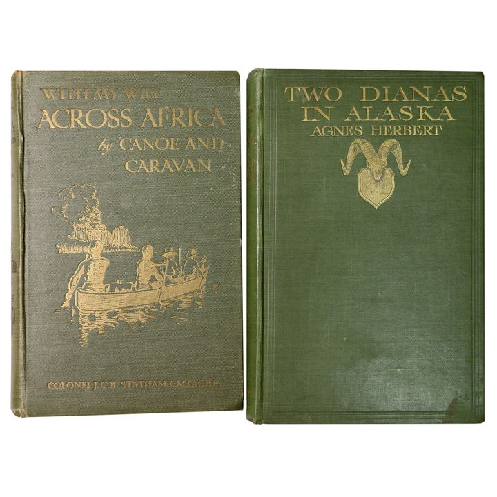 HERBERT, AGNES  [2 titles] - Two Dianas in Alaska.