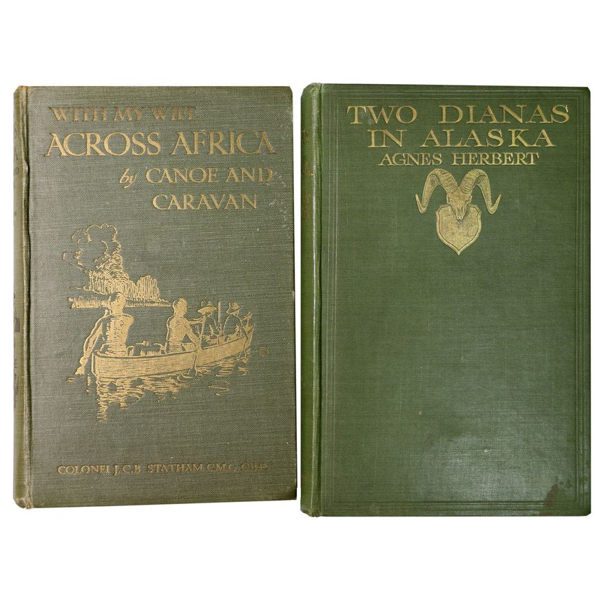 HERBERT, AGNES  [2 titles] - Two Dianas in Alaska.