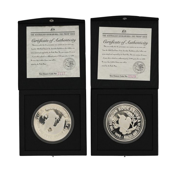 Sets, Elizabeth II, Ten Ounces, FDC