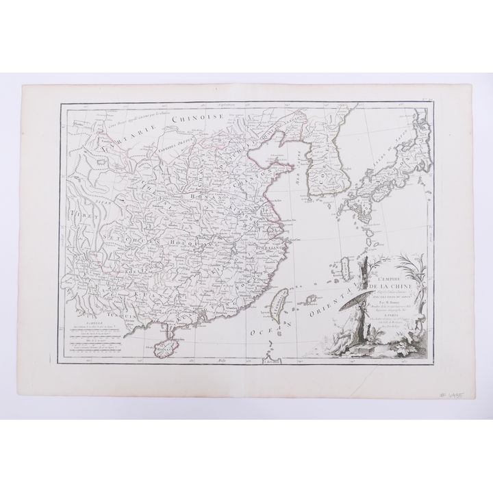 Bonne, L'Empire de la Chine. 1771