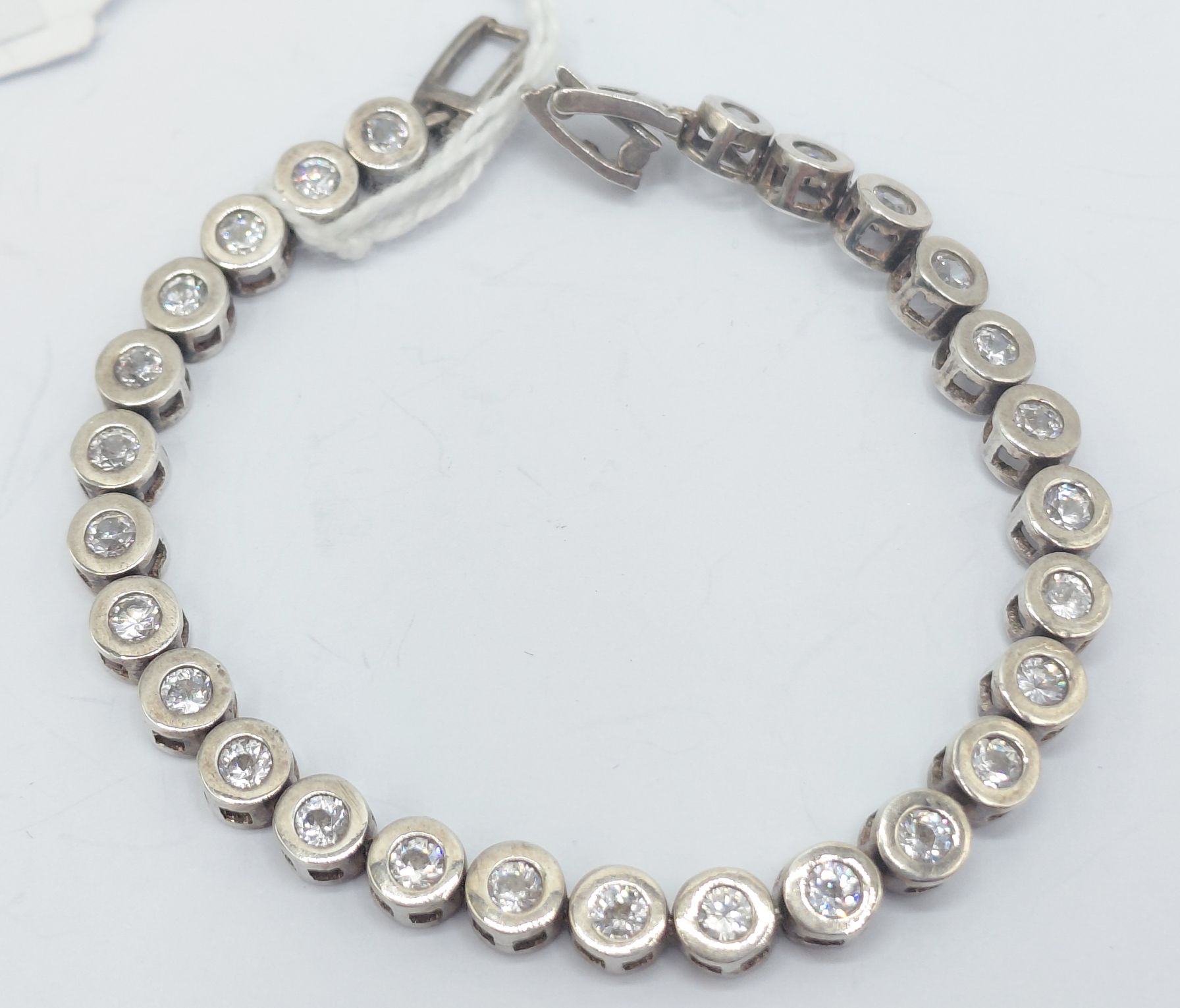 Sterling Silver Tennis Bracelet
