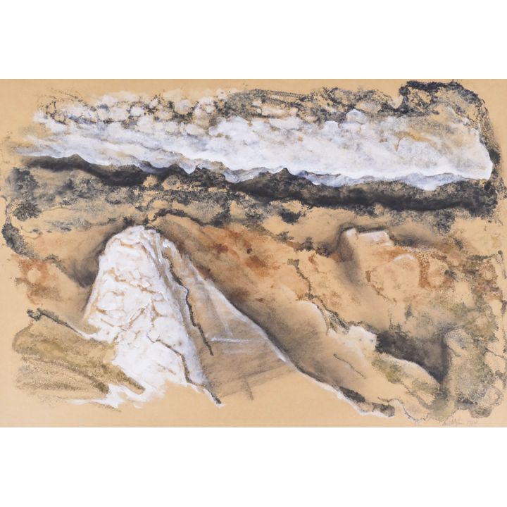 Neil Meitzler ''Mystic Landscape'' 1994 Casein