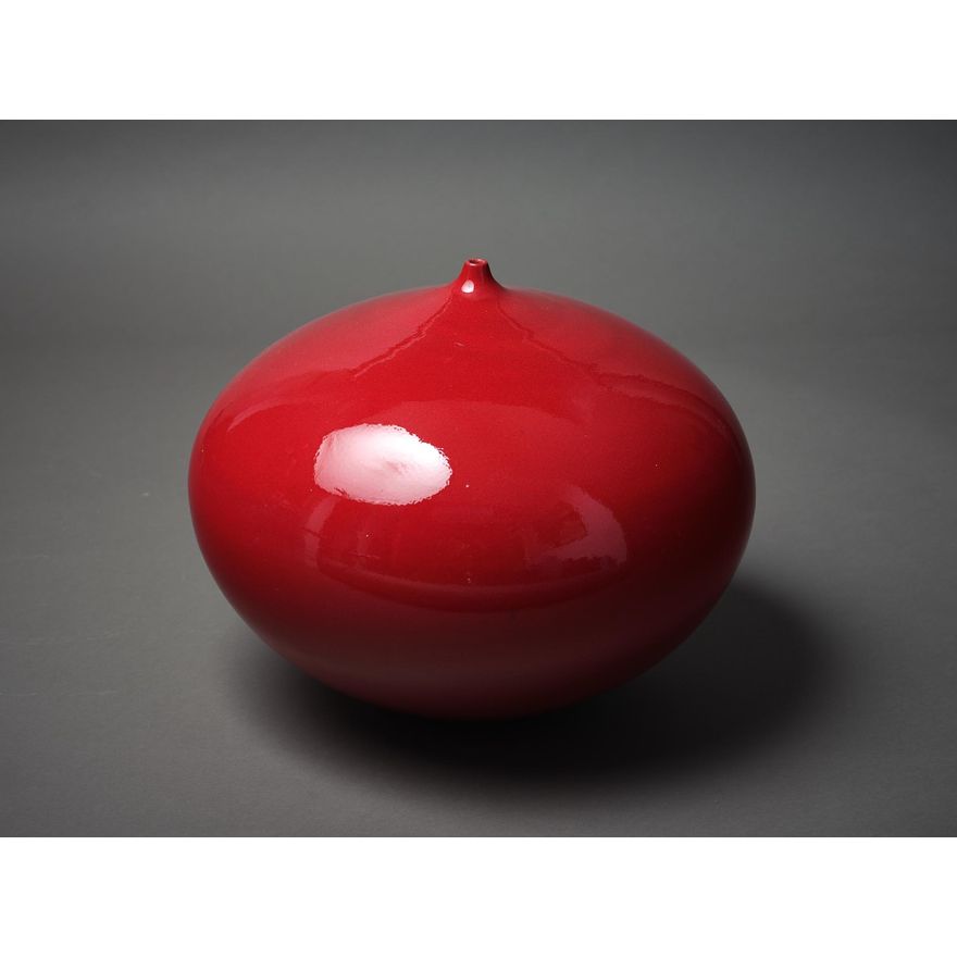 Graham Ambrose - Large Red Orb Vase
