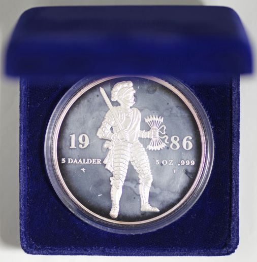 オランダ-Natherlands.デュカット金貨発行400周年記念 5オンス純