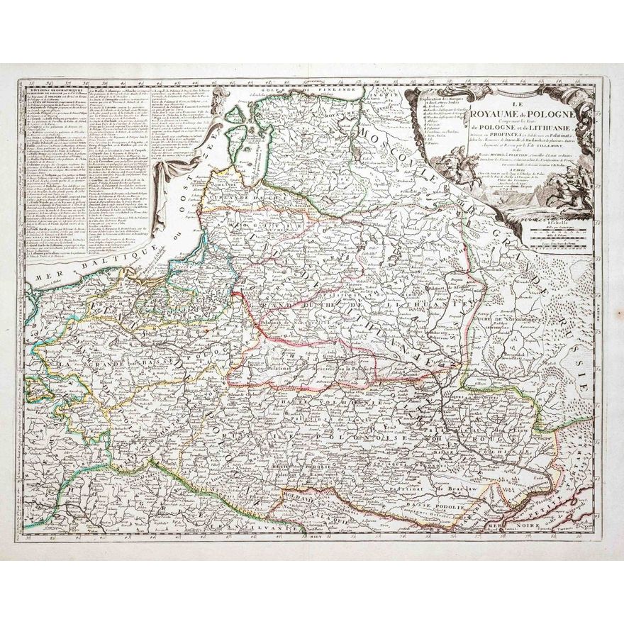 Jean Nicoloas de Tillemont, Jean Baptiste Nolin I | Le Royaume de Pologne