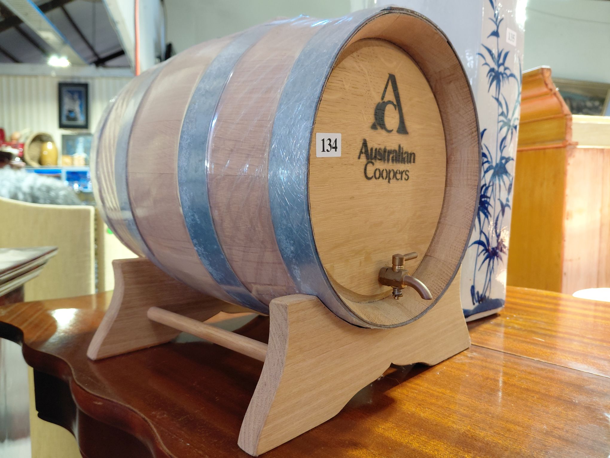 AUSTRALIAN COOPERS WINE BARREL