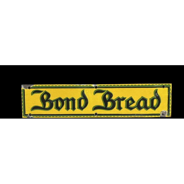 Bond Bread Country Store Porcelain Sign
