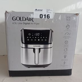 GOLDAIR 6.5LTR STAINLESS STEEL DIGITAL AIR FRYER GAF-6501