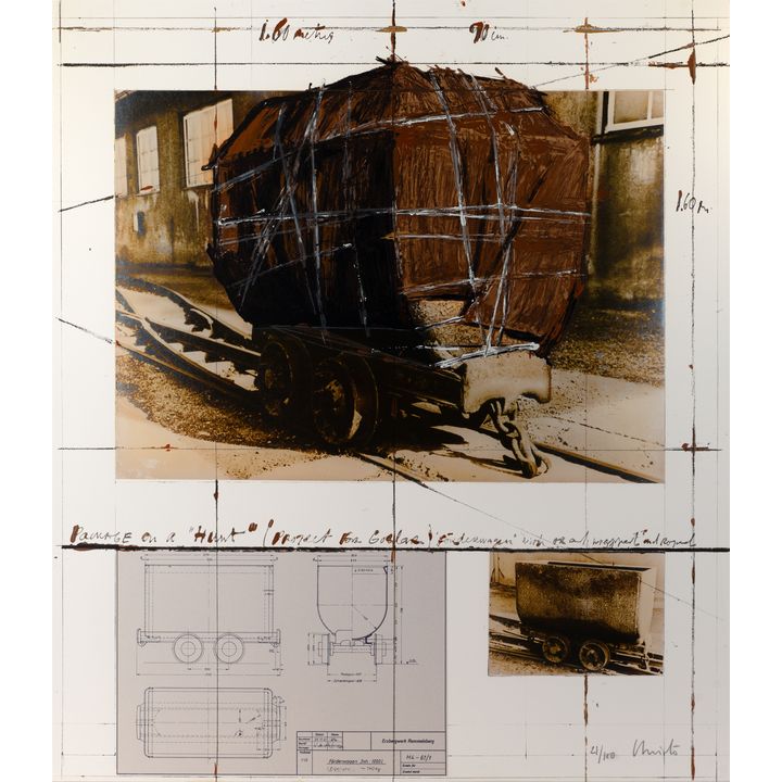 Christo Package on a »Hunt« (Project for Goslar) 1988