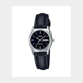 CASIO Analog Ladies Watch TP-V006L-1B2UDF-black- Bar 4549526253218| 51747/11248 HV