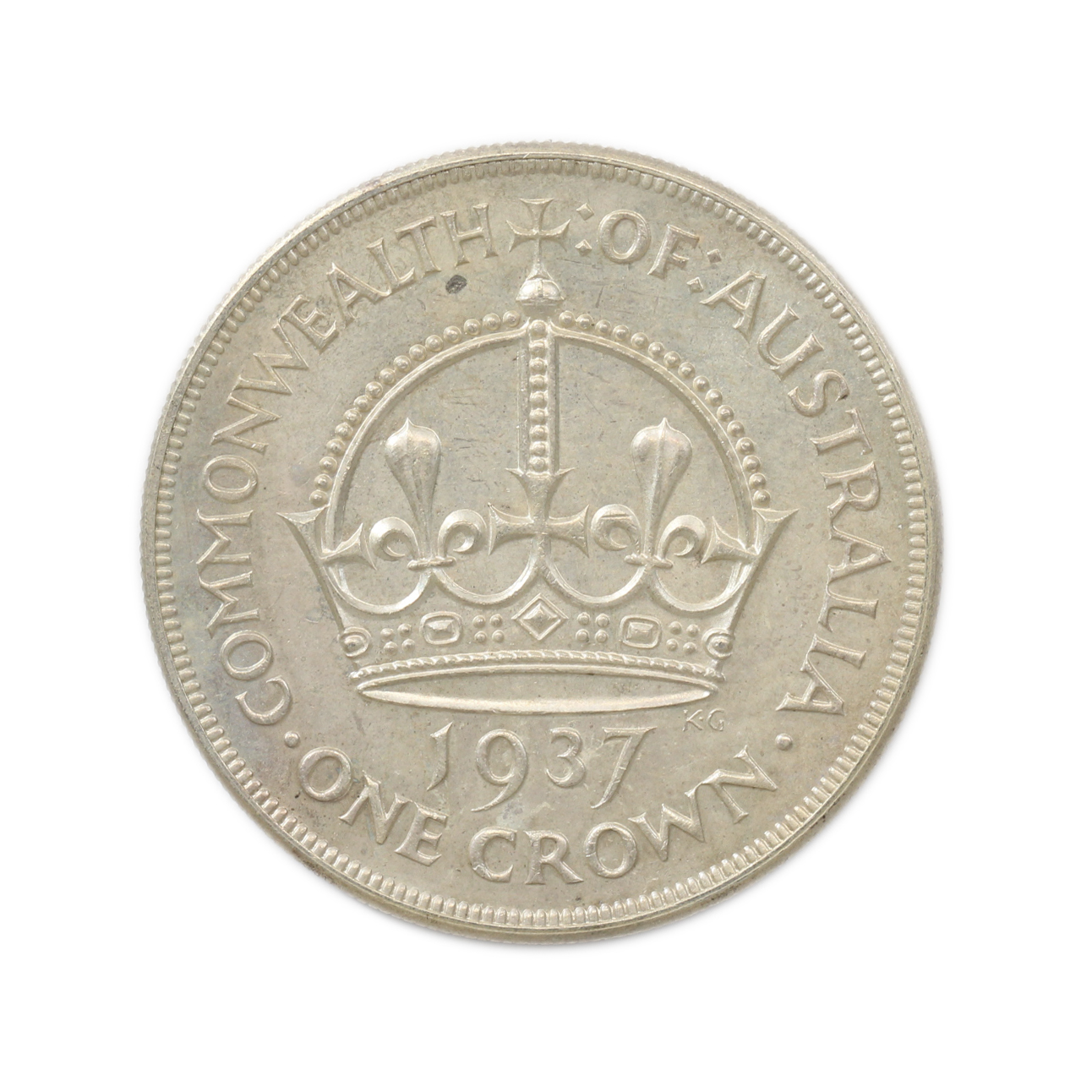 1121. · George VI, Crown, 1937, aUNC