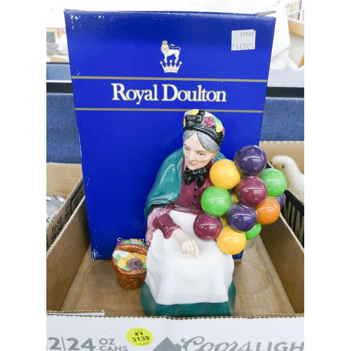 Royal Doulton Balloon Sealer Figure with Box- 7''