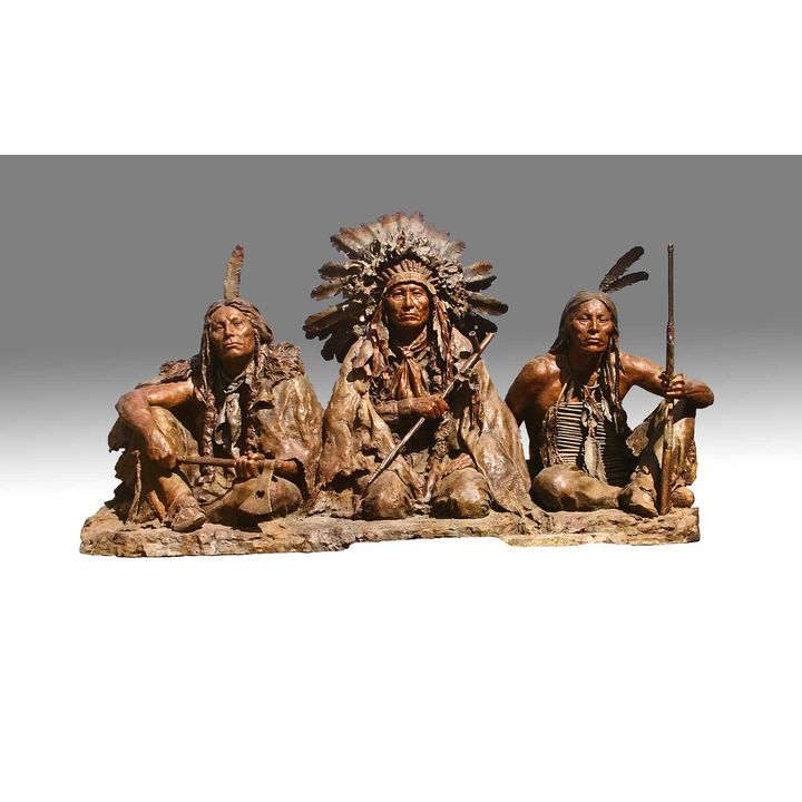 John Coleman (1949- ), 1876, Gall - Sitting Bull - Crazy Horse