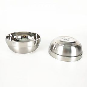 4 PACK UNCLE WIENER'S NEW INSULATED STAINLESS STEEL BOWL SET