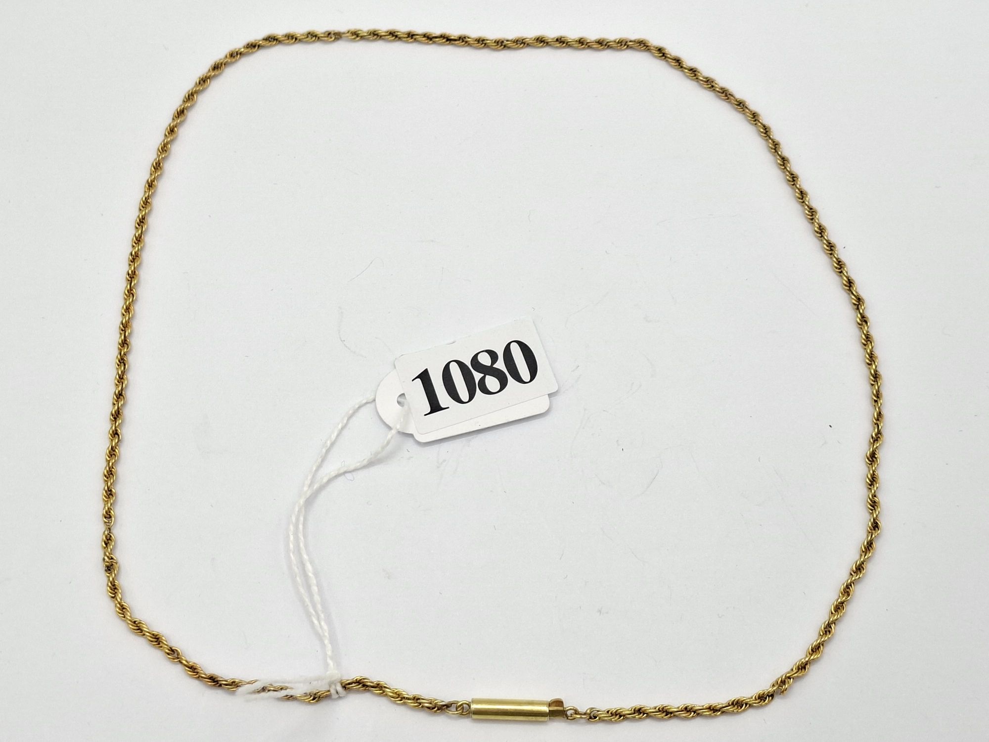9ct Rope Twist Necklace