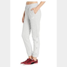 PUMA SPELL OUT AMPLIFIED LOGO STRIPE JOGGER SZ L