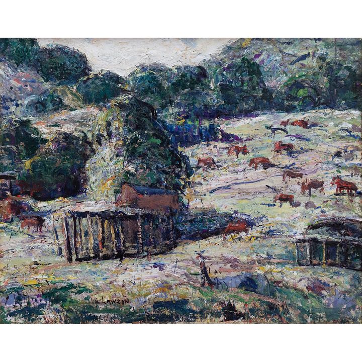 Ernest Lawson (1873-1939), Little Ranch Colorado