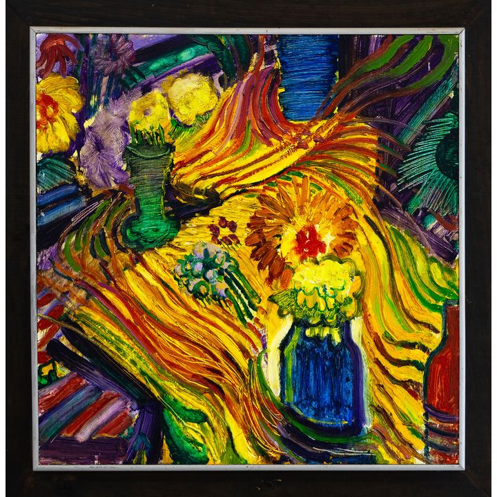 Alan Pearson 'Yellow Still Life'