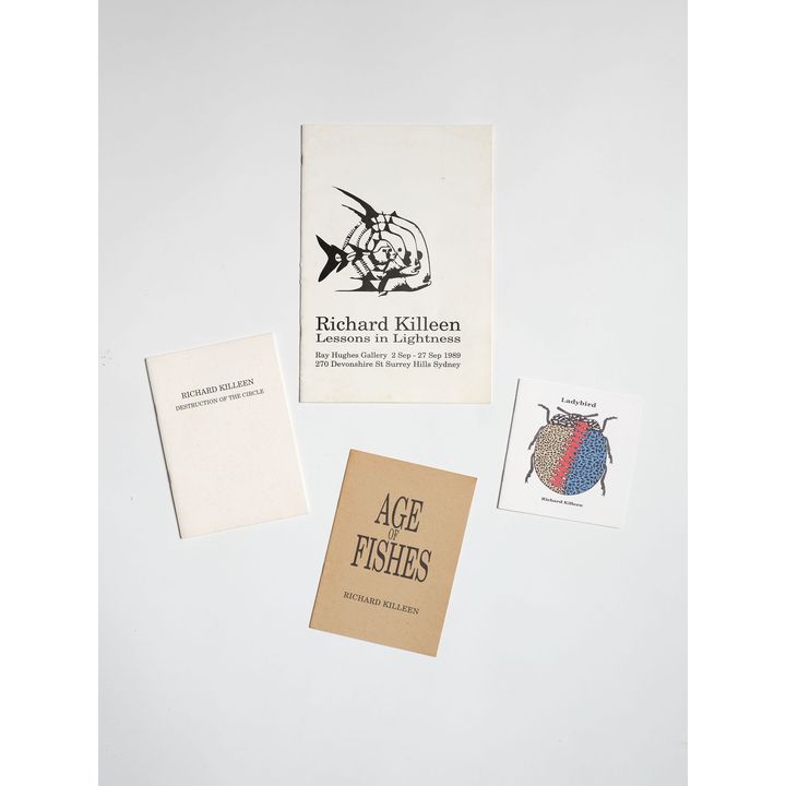 Four Richard Killeen Exhibition Publications
